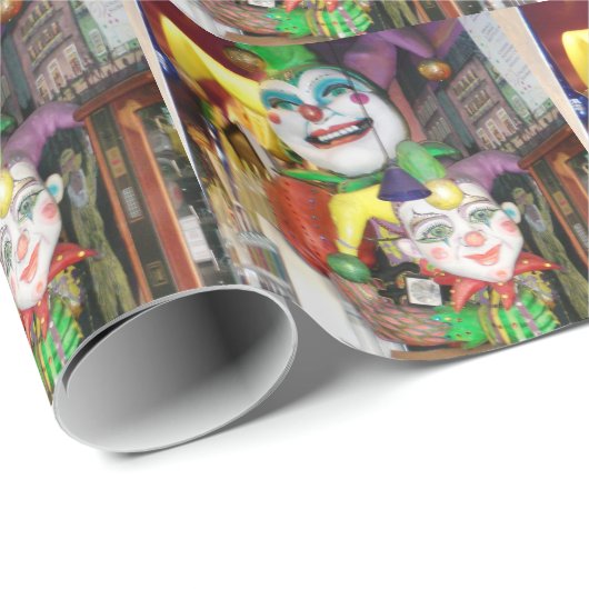 NOLA-Karneval Geschenkpapier (Rolleneckpunkt)
