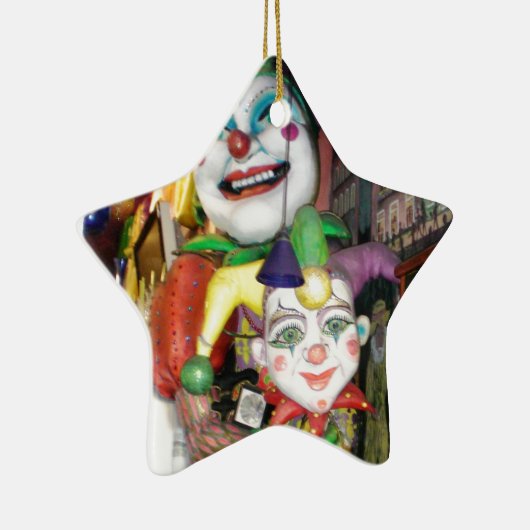 NOLA-Karneval Keramik Ornament (Rechts)