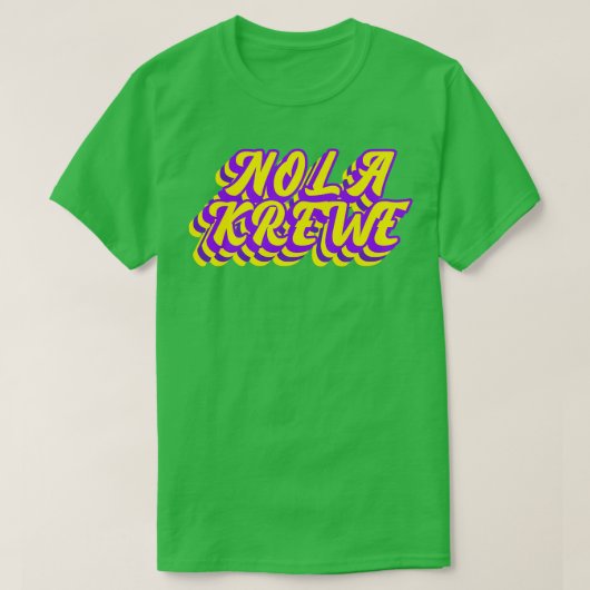 NOLA KREWE NEW ORLEANS TShirt (Design vorne)