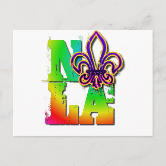 NOLA LILIE POSTKARTE (Vorderseite)