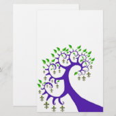 NOLA-LILIEN-BAUM BRIEFPAPIER (Vorne/Hinten)