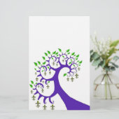 NOLA-LILIEN-BAUM BRIEFPAPIER (Stehend Vorderseite)