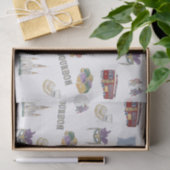 Nola Louisiana Themed Mardi Gras Seidenpapier (Geschenk)