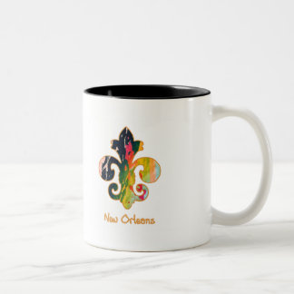 NOLA malte Lilie (1) Zweifarbige Tasse