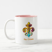 NOLA malte Lilie (4) Zweifarbige Tasse (Links)