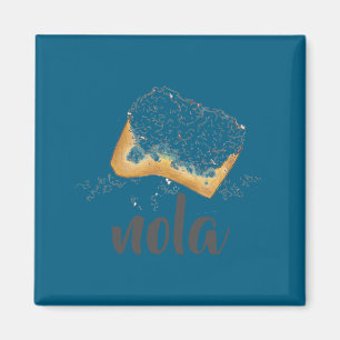 Nola New Orleans Louisiana Beignet-Gebäck Beignets Magnet