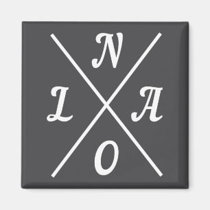 Nola New Orleans Louisiana Vereinigte Staaten _1  Magnet