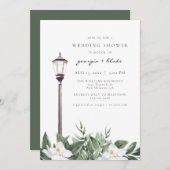 NOLA New Orleans Magnolia Polterabend Einladung (Vorne/Hinten)