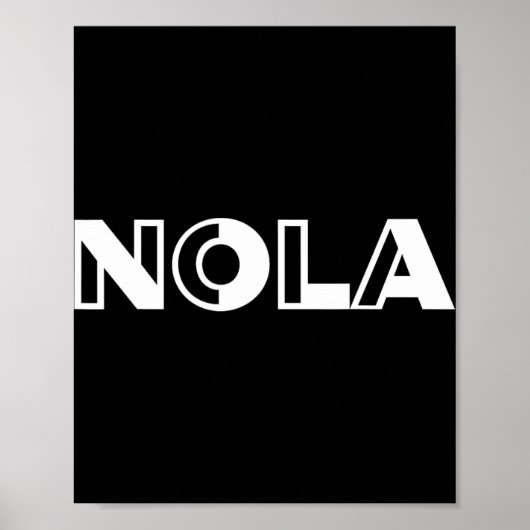 Nola New Orleans Tee Shirt Poster (Vorne)