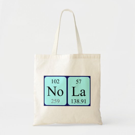 Nola Periodenname Tasche (Vorne)