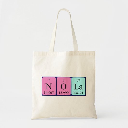 Nola Periodenname Tasche (Vorne)