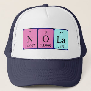 Nola Periodenname Truckerkappe