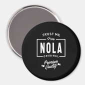 Nola Personalisiert Name Birthday Magnet (Vorderseite/Rückseite)