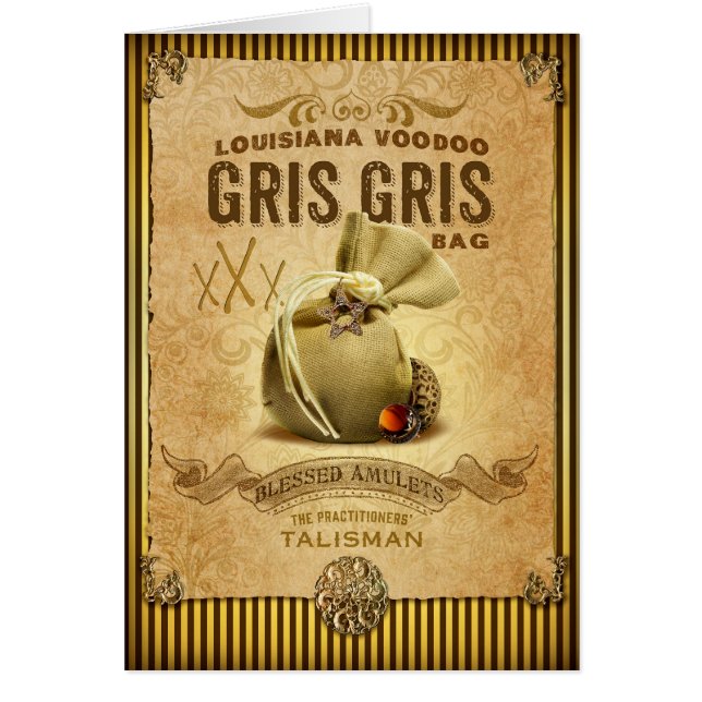 NOLA-Sammlung Gris Gris Voodoo-Tasche (Vorne)