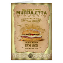 NOLA-Sammlung Muffuletta Sandwich-Entwurf