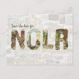 NOLA Save the Date Postkarte