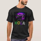Nola Saying New Orleans Mardi Gras Nutria Rat  3 T-Shirt (Vorderseite)