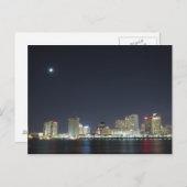 NOLA Skyline Postkarte (Vorne/Hinten)