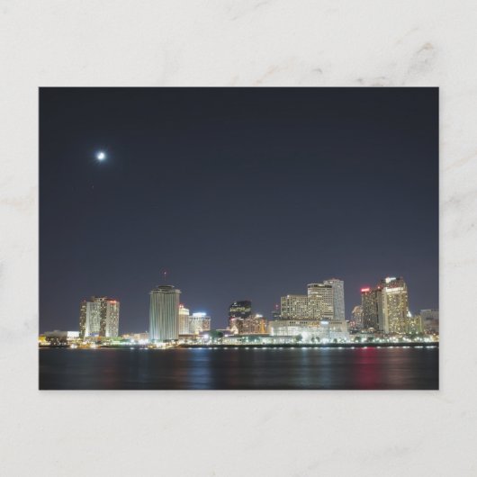 NOLA Skyline Postkarte (Vorderseite)