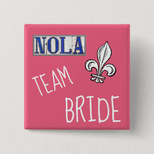 NOLA-Team-Braut Button