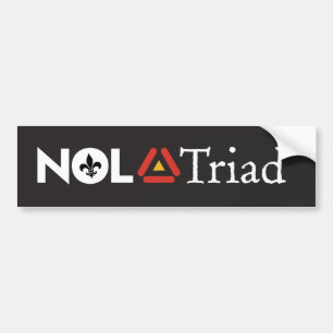 NOLA Triad-Aufkleber Autoaufkleber