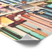 NOLA | Watercolor New Orleans Wedding Welcome Poster (Ecke)