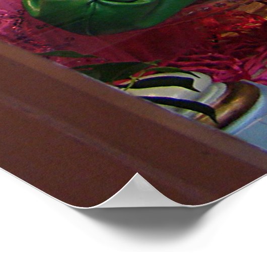 NOLA Window Reflection Poster (Ecke)