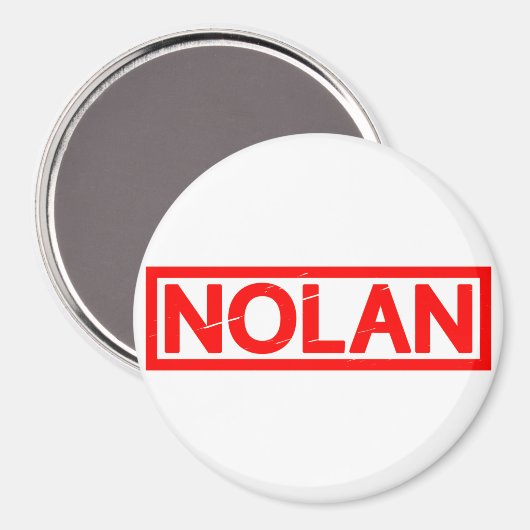 Nolan Briefmarke Magnet (Vorderseite/Rückseite)
