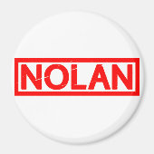 Nolan Briefmarke Magnet (Vorne)