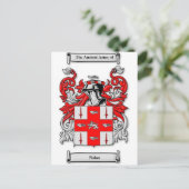 Nolan Coat of Arms Postkarte (Stehend Vorderseite)