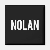 Nolan - Cool New Funny Name Fan Gift Tee Magnet (Vorne)