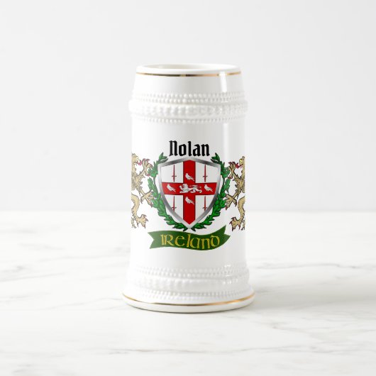 Nolan Irish Shield Bierglas (Mittel)
