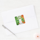 Nolan Irish Shield Quadratischer Aufkleber (Umschlag)