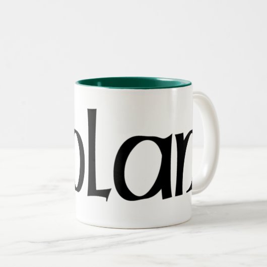 Nolan keltische Drache-Tasse Zweifarbige Tasse (VorderseiteRechts)