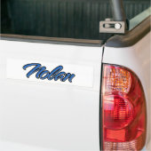 Nolan Name blue Aufkleber Sticker Autoaufkleber (Auf Lkw)