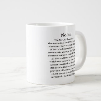 Nolan (O'Nuallain) Jumbo-Tasse