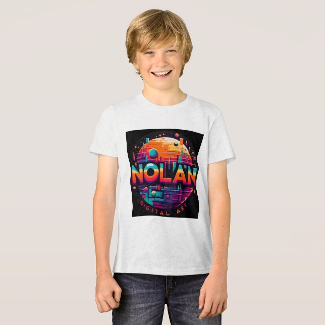 Nolan t-shirt Tri-Blend shirt (Vorderseite voll)