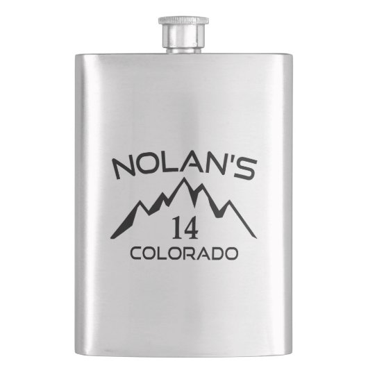 Nolans 14 Colorado Flachmann (Vorderseite)