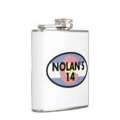 Nolans 14 Colorado Flag Oval Flachmann (Rechts)