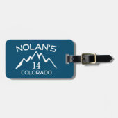 Nolans 14 Colorado Gepäckanhänger (Vorderseite horizontal)