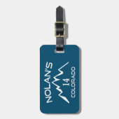 Nolans 14 Colorado Gepäckanhänger (Vorderseite vertikal)