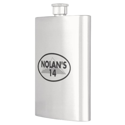 Nolans 14 Colorado Oval Flachmann (Links)