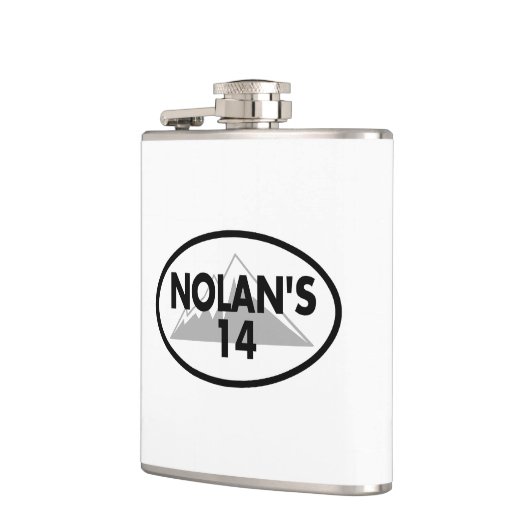 Nolans 14 Colorado Oval Flachmann (Links)