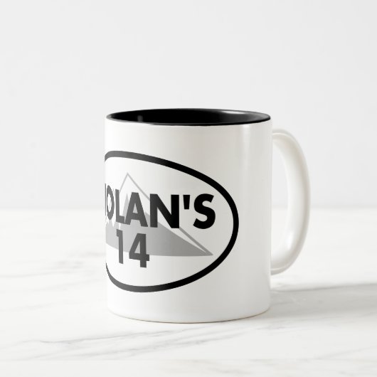 Nolans 14 Colorado Oval Zweifarbige Tasse (VorderseiteRechts)