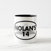 Nolans 14 Colorado Oval Zweifarbige Tasse (Mittel)