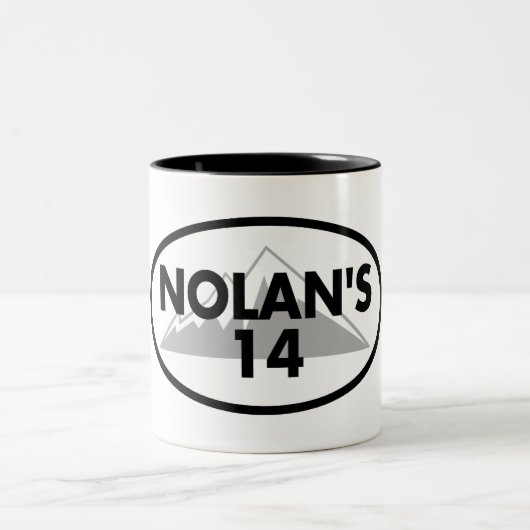 Nolans 14 Colorado Oval Zweifarbige Tasse (Mittel)