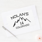 Nolans 14 Colorado Rechteckiger Aufkleber (Umschlag)