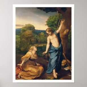 Noli ich Tangere, c.1534 (Öl auf Leinwand) (für Poster