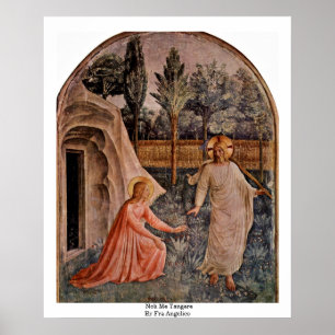 Noli ich Tangere durch Fra Angelico Poster