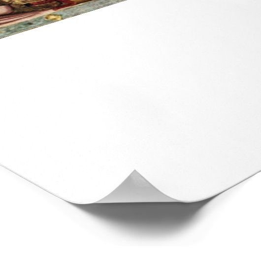 Noli me tangere by Giotto di Bondone Poster (Ecke)